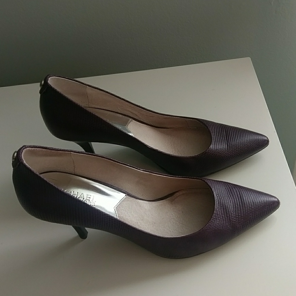 Purple Michael Kors heels
